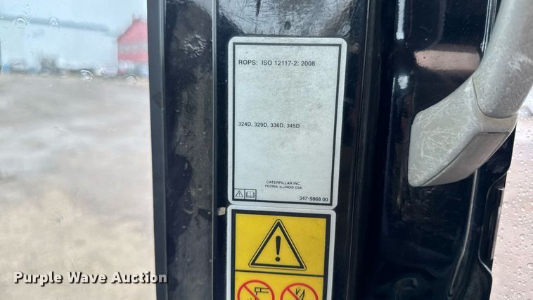 image for item EM2218 2011 Caterpillar 329D L excavator