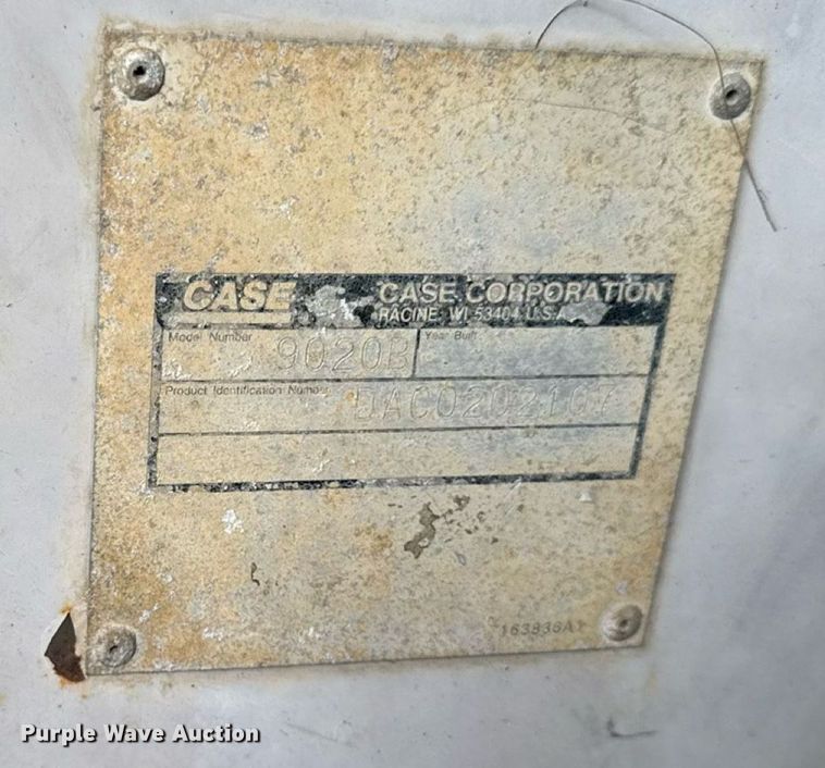 image for item EM2227 1997 Case 9020B excavator