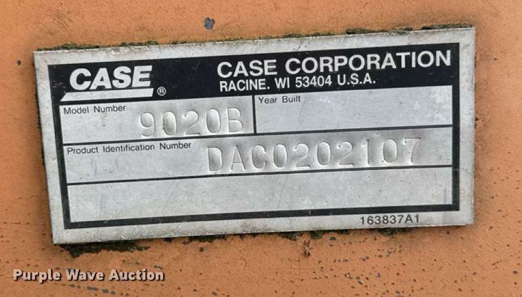 image for item EM2227 1997 Case 9020B excavator