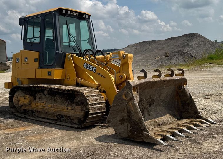 CARGADOR SOBRE ORUGAS 2004 JOHN DEERE 655CSERIESII