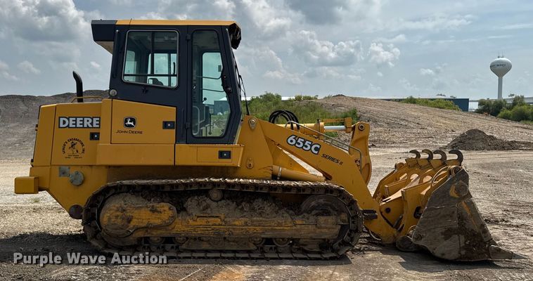 CARGADOR SOBRE ORUGAS 2004 JOHN DEERE 655CSERIESII