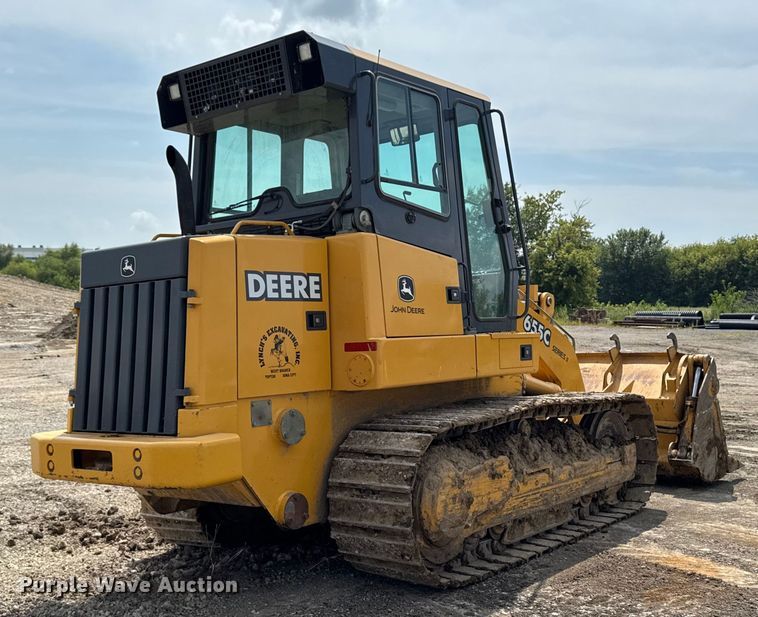 CARGADOR SOBRE ORUGAS 2004 JOHN DEERE 655CSERIESII