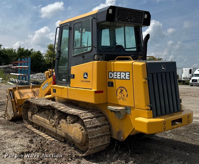 image for item EM2232 2004 John Deere 655C Series II track loader