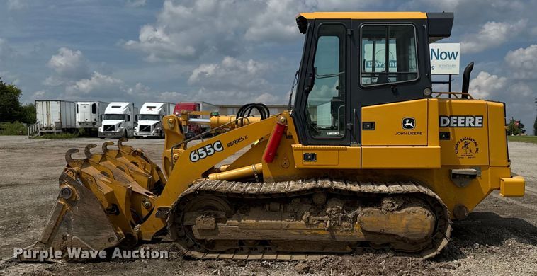 image for item EM2232 2004 John Deere 655C Series II track loader
