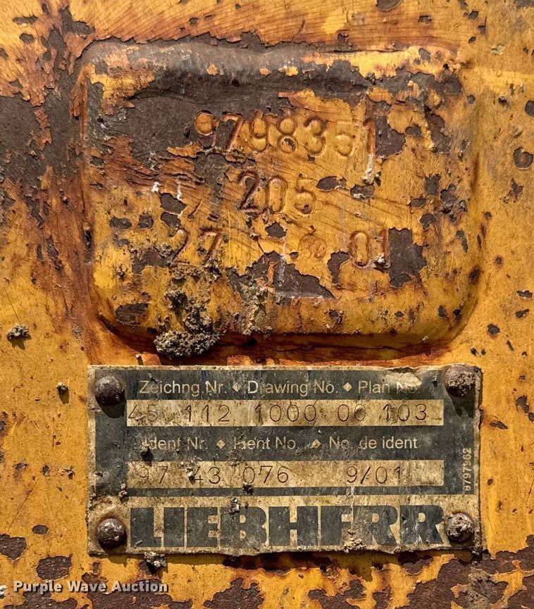 image for item EM2232 2004 John Deere 655C Series II track loader