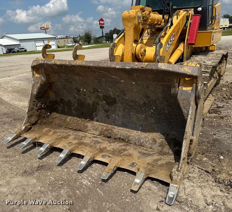 image for item EM2232 2004 John Deere 655C Series II track loader