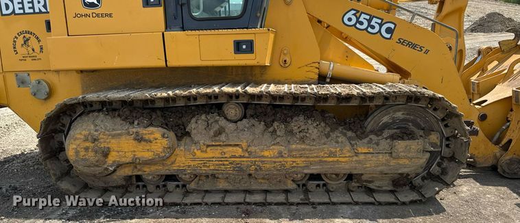 image for item EM2232 2004 John Deere 655C Series II track loader