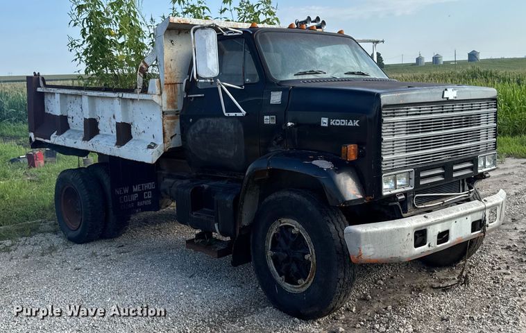 image for item EM2233 1983 Chevrolet Kodiak dump truck