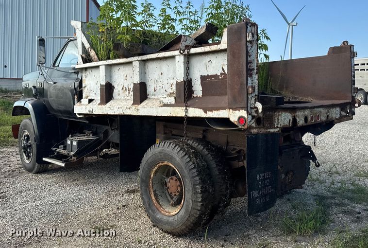 image for item EM2233 1983 Chevrolet Kodiak dump truck