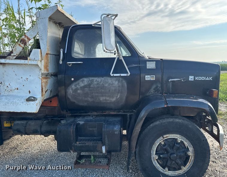 image for item EM2233 1983 Chevrolet Kodiak dump truck