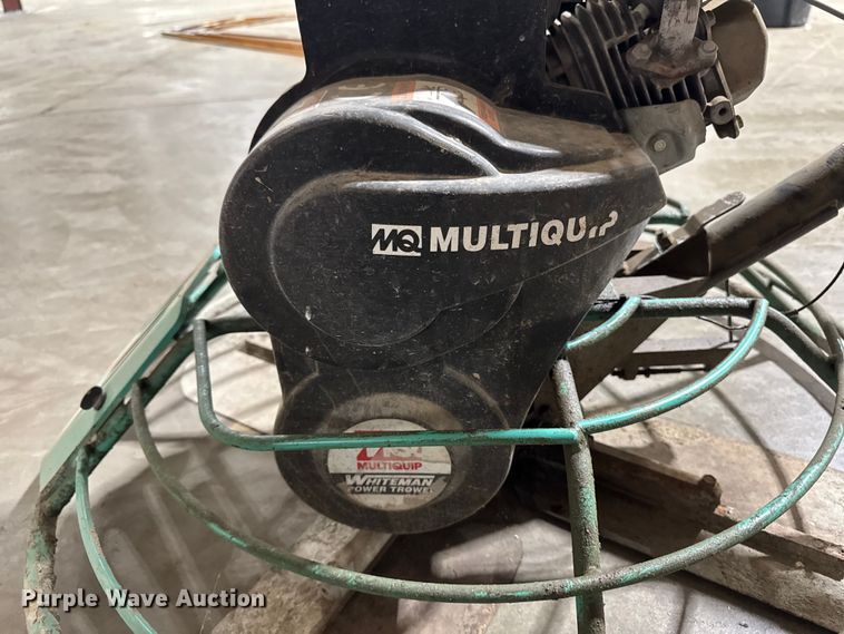 image for item EM2235 Mulitiquip whiteman power trowel