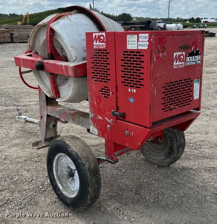image for item EM2236 Multiquip MC94PH8 concrete mixer