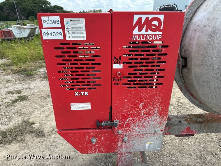 image for item EM2236 Multiquip MC94PH8 concrete mixer