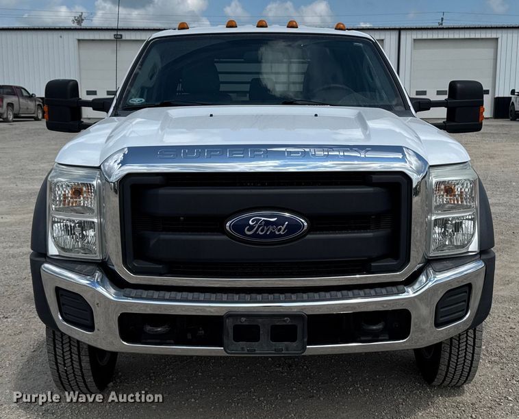 image for item EM2237 2016 Ford F550 Crew Cab flatbed truck