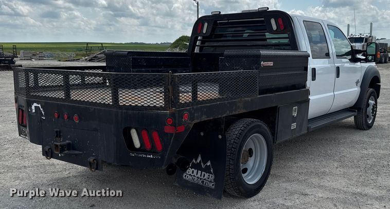 image for item EM2237 2016 Ford F550 Crew Cab flatbed truck