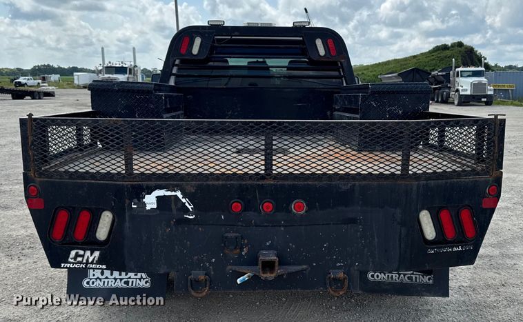 image for item EM2237 2016 Ford F550 Crew Cab flatbed truck