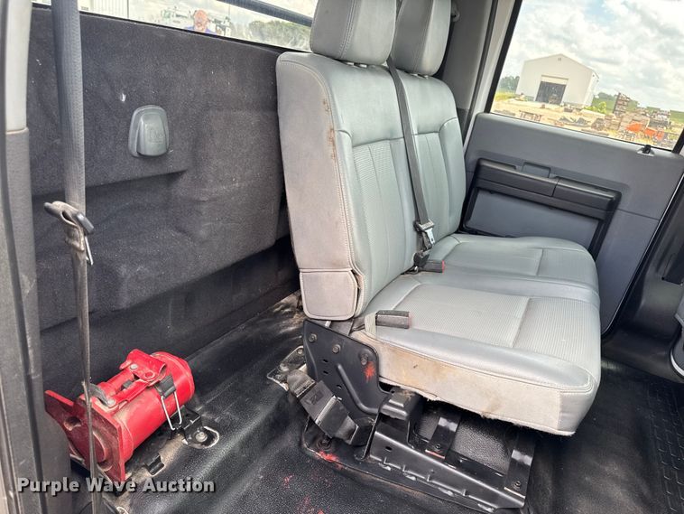 image for item EM2237 2016 Ford F550 Crew Cab flatbed truck