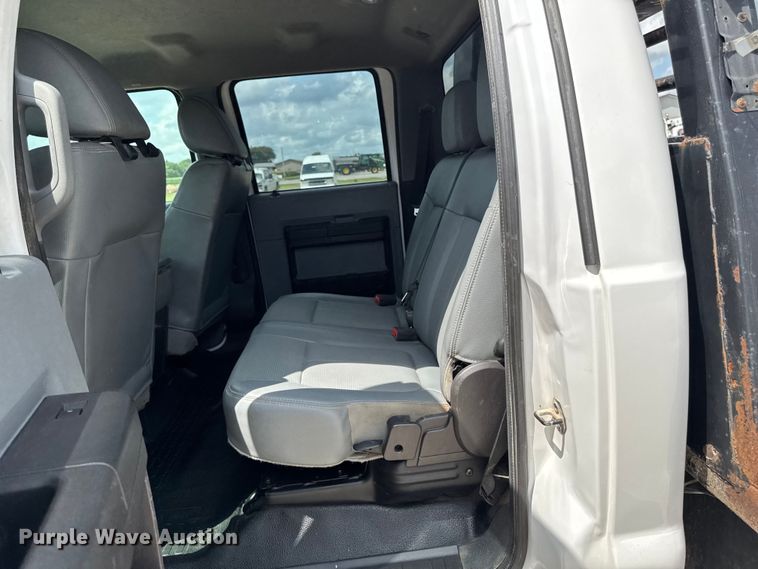 image for item EM2237 2016 Ford F550 Crew Cab flatbed truck