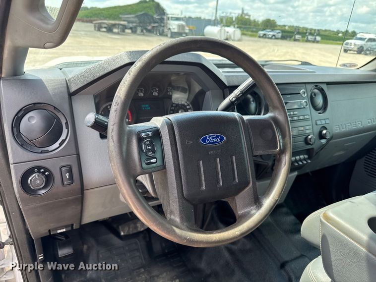 image for item EM2237 2016 Ford F550 Crew Cab flatbed truck