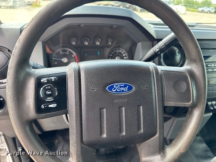 image for item EM2237 2016 Ford F550 Crew Cab flatbed truck