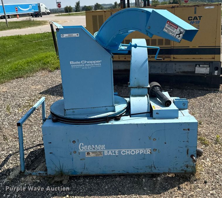image for item EM2240 Goossen bale chopper