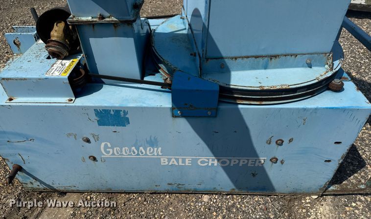 image for item EM2240 Goossen bale chopper