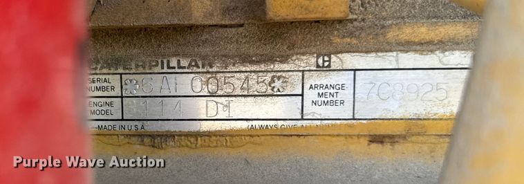 image for item EM2241 Caterpillar 3114 generator