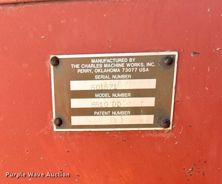 image for item EM2248 1987 Ditch Witch 6510 trencher