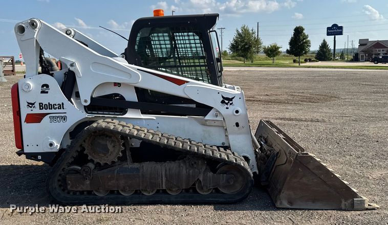 MINI CARGADOR SOBRE ORUGAS 2021 BOBCAT T870