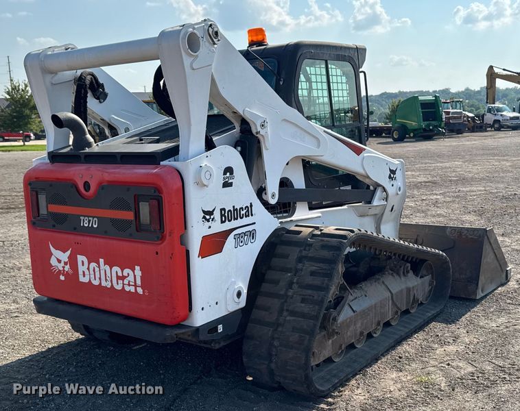 image for item EM2251 2021 Bobcat T870 tracked skid steer loader