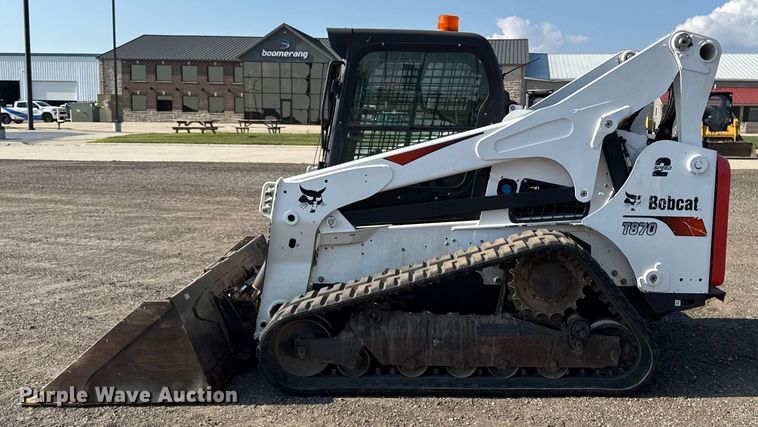 image for item EM2251 2021 Bobcat T870 tracked skid steer loader