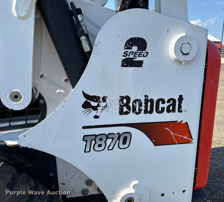image for item EM2251 2021 Bobcat T870 tracked skid steer loader