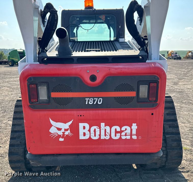 image for item EM2251 2021 Bobcat T870 tracked skid steer loader