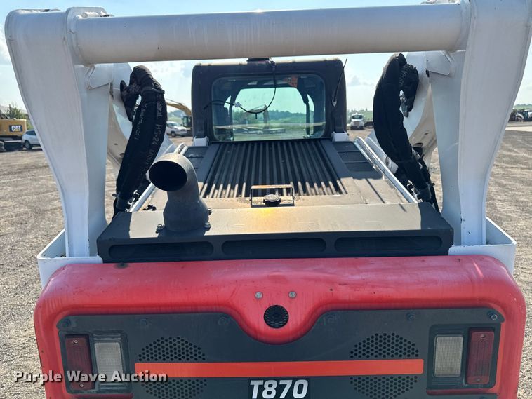 image for item EM2251 2021 Bobcat T870 tracked skid steer loader