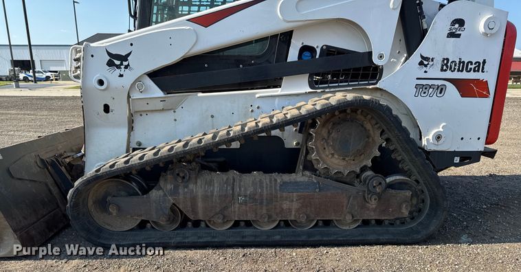 image for item EM2251 2021 Bobcat T870 tracked skid steer loader