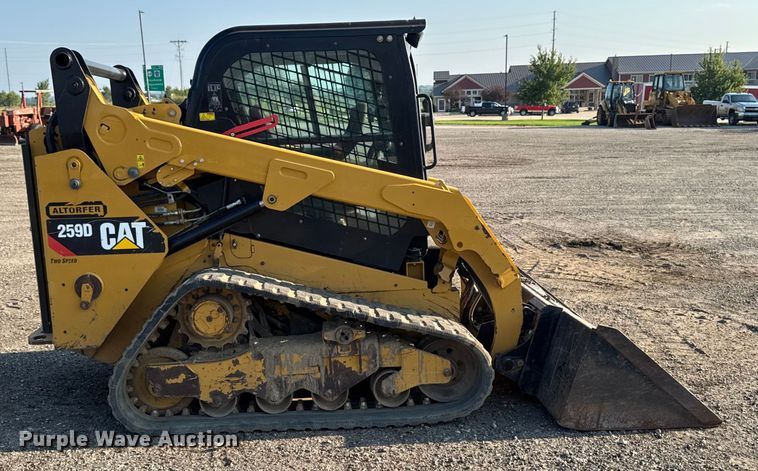 MINI CARGADOR SOBRE ORUGAS 2018 CATERPILLAR 259D