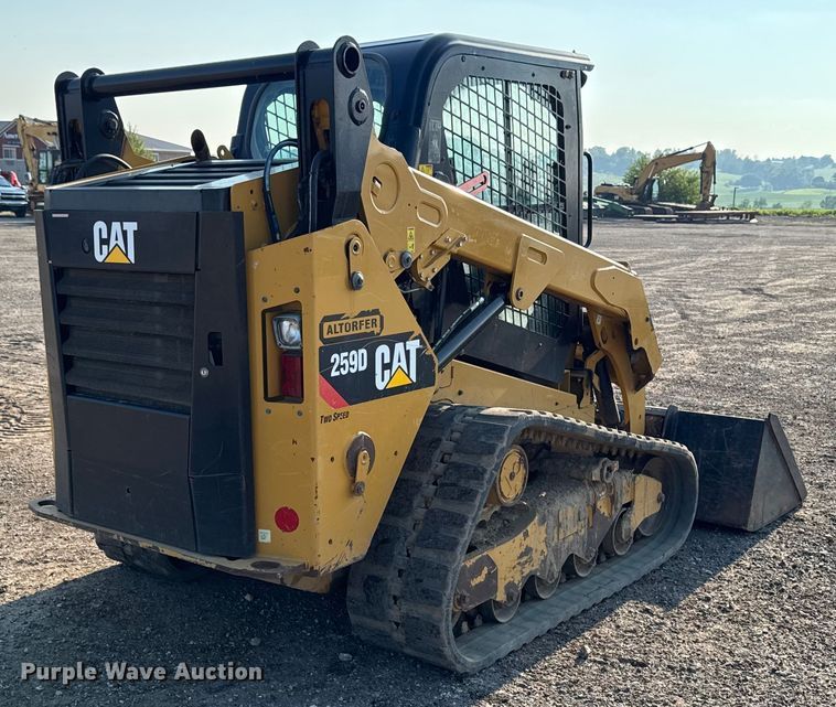 MINI CARGADOR SOBRE ORUGAS 2018 CATERPILLAR 259D