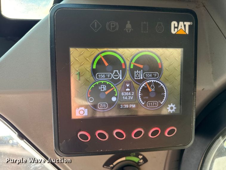 image for item EM2254 2018 Caterpillar 259D tracked skid steer loader