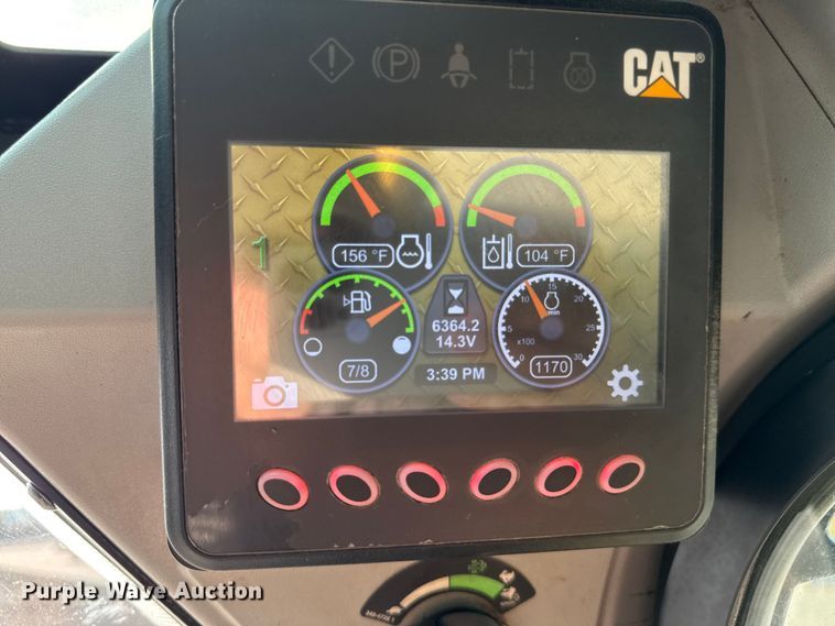 image for item EM2254 2018 Caterpillar 259D tracked skid steer loader