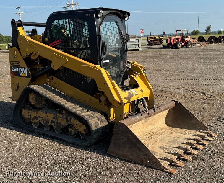 MINI CARGADOR SOBRE ORUGAS 2018 CATERPILLAR 259D