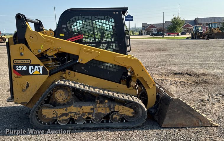 MINI CARGADOR SOBRE ORUGAS 2018 CATERPILLAR 259D