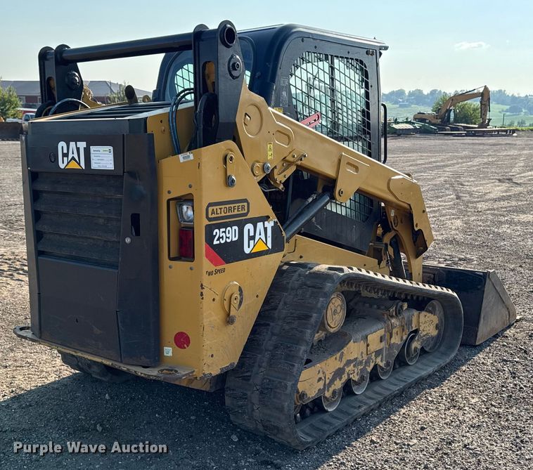MINI CARGADOR SOBRE ORUGAS 2018 CATERPILLAR 259D