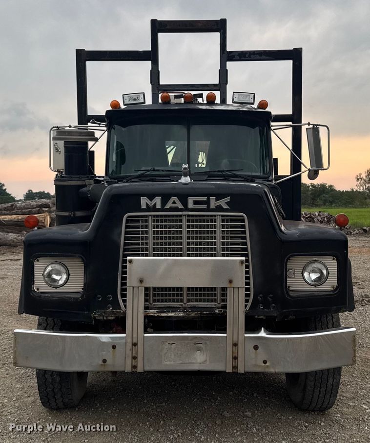 image for item EM2267 1990 Mack RB688S crane truck