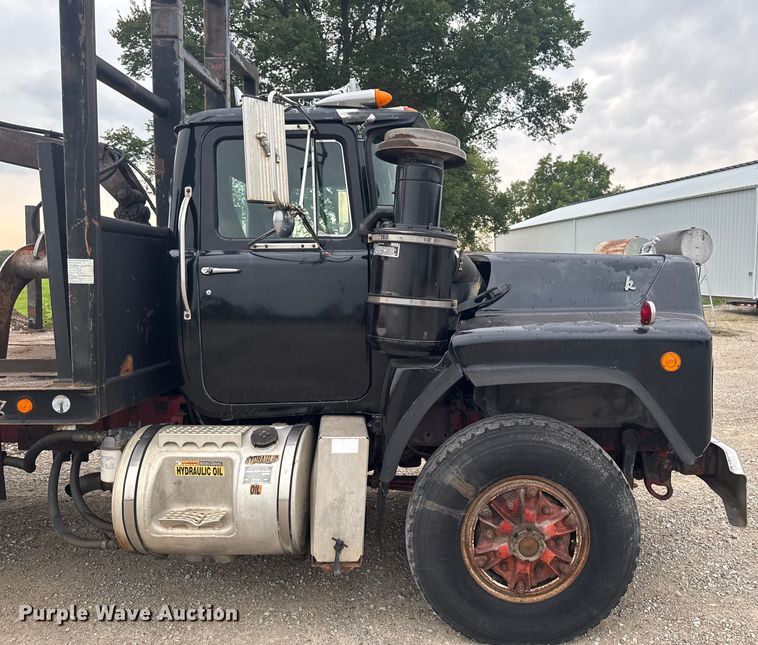 image for item EM2267 1990 Mack RB688S crane truck