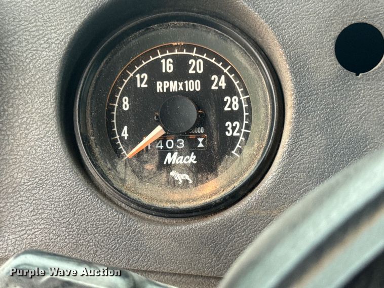 image for item EM2267 1990 Mack RB688S crane truck