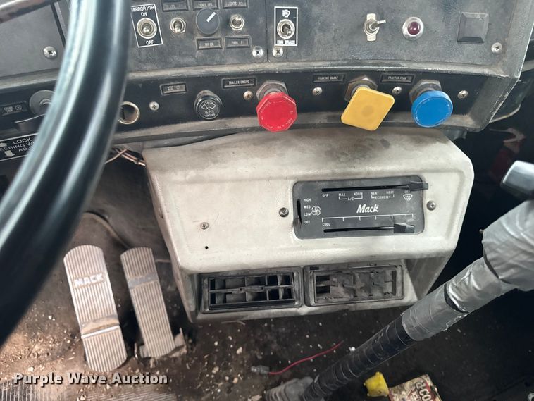 image for item EM2267 1990 Mack RB688S crane truck