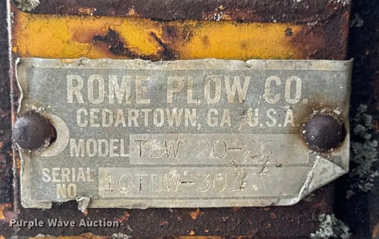 image for item EM2281 Rome TBW-20-26 off-set disk