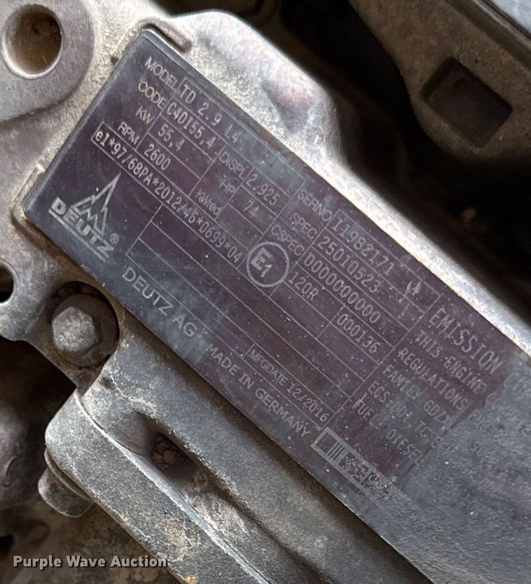 image for item EM2284 2017 Ditch Witch JT20 directional boring unit