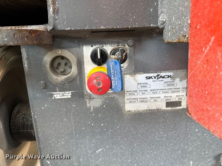 image for item EM2295 2008 Skyjack SJ III 4632 scissor lift