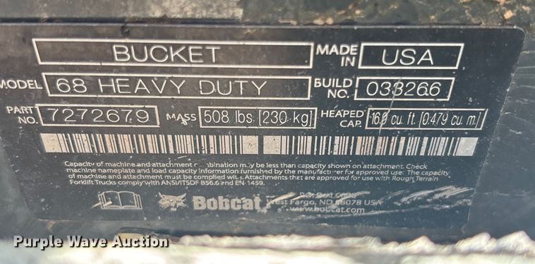 image for item EM5057 2021 Bobcat S64 R-Series skid steer loader